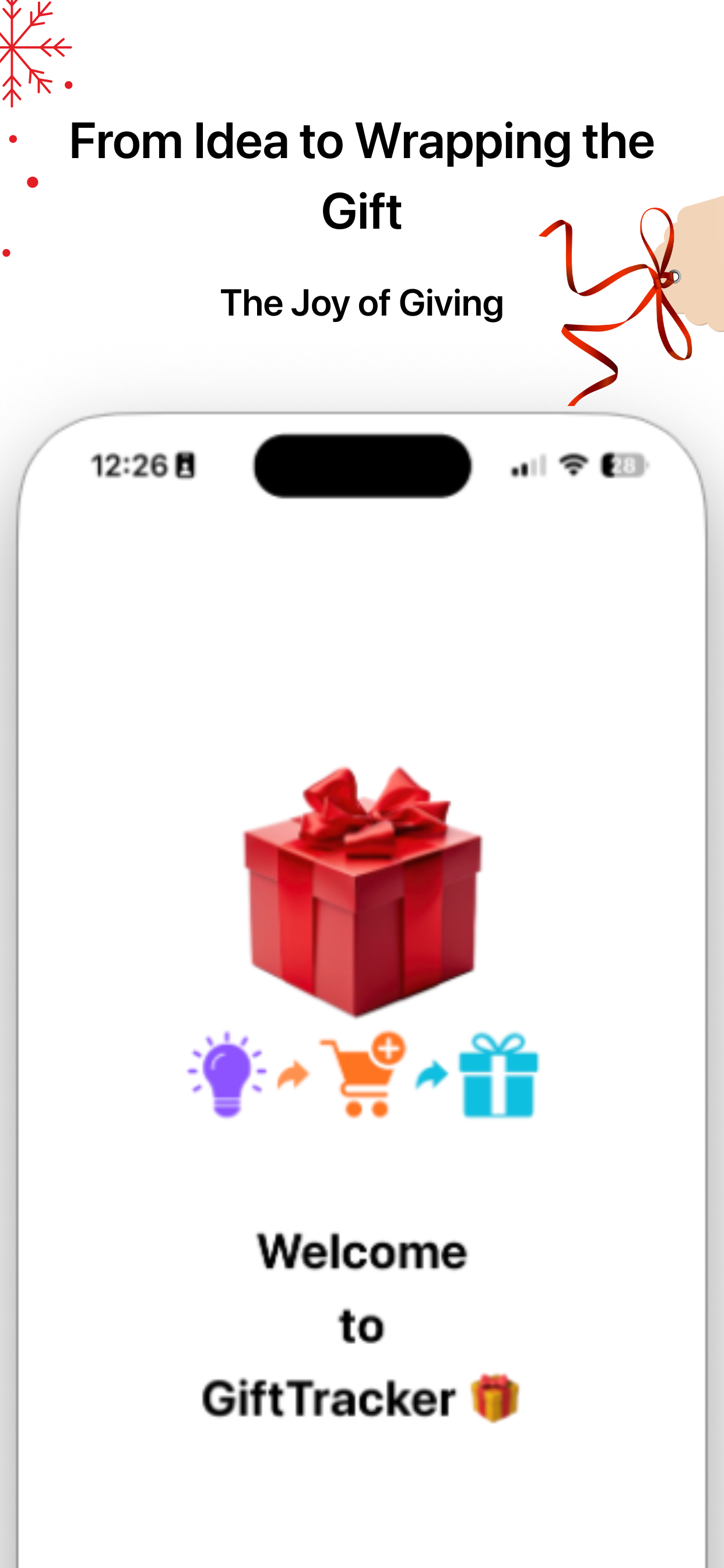 GiftTracker Screenshot 1